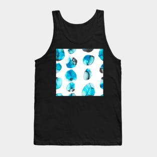 Watercolor polka dots seamless pattern Tank Top